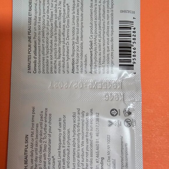 Dr. Dennis Gross Alpha Beta Peel Pads 2 step 10 Universal 10 extra strength - Picture 2 of 3